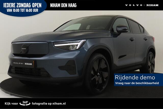 Volvo EC40 ULTRA BLACK EDITION EUROPA 82 kWh PANO.DAK|HARMAN/KARDON|360°CAM|POWER-SEATS|PRIVACY.GLAS|VERW.ACHTERBANK|20"