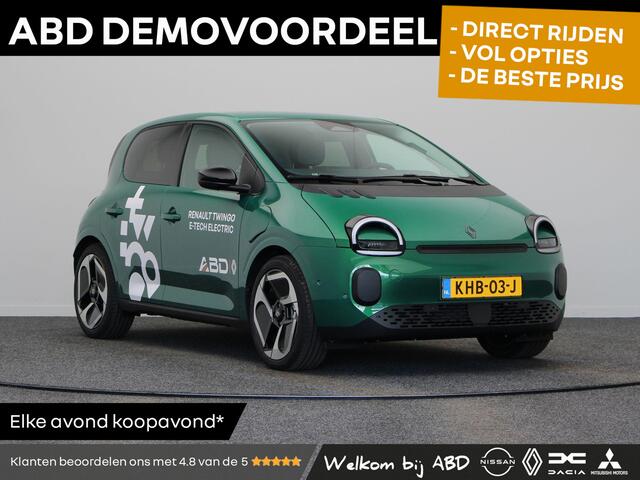 Renault Twingo chno 27.5 kWh | 18" lichtmetalen velgen | Stoelverwarming | Parkeersensoren voor/achter | Blind spot warning |