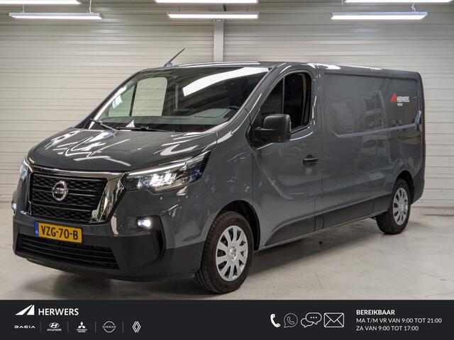 Nissan Primastar N-Connecta / *** Levertijd in overleg *** / Zijschuifdeur rechts / Parkeersensoren achter / Navigatiesysteem full map / Lendesteunen (verstelbaar) / LED Koplampen / Keyless entry / Cruise control / Apple Car Play & Android Auto / Airco /