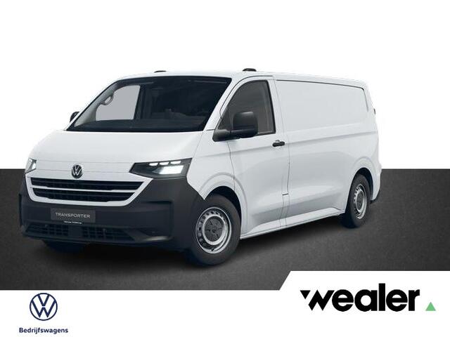 Volkswagen E-Transporter en L2 elektromotor 100 kW (136 pk) 3500 m | Trekhaak | Parkeersensoren achter | Houten laadvloer | Achterdeuren