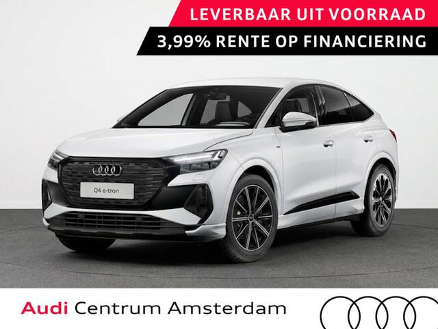 Audi Q4 Sportback on Competition 82 kWh 286 pk | Assistentiepakket plus | Trekhaak | Ambient lichtpakket | Optiekpakket zwart plus |
