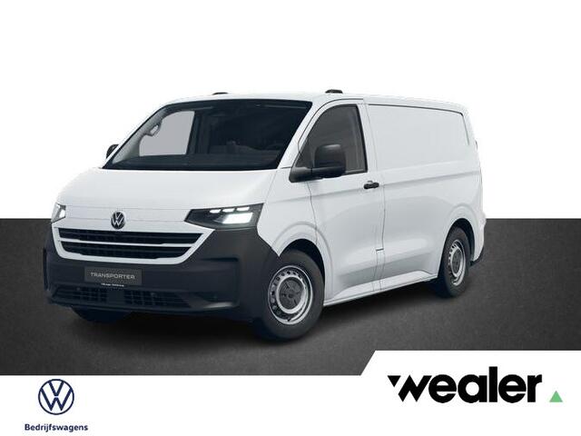 Volkswagen E-Transporter en L1 elektromotor 100 kW (136 pk) 3100 m | Trekhaak | Parkeersensoren achter | Houten laadvloer | Achterdeuren | Zijwandbekleding