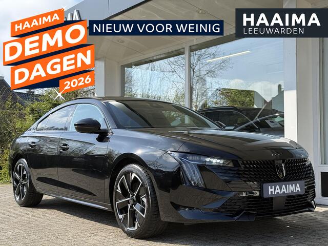 Peugeot 508 225 GT | ¤18.000 DEMO VOORDEEL! | Schuif-/kanteldak | Nappa Leer | Elektr. achterklep | 360gr camera's | Memoryfunctie op stoel | Full LED