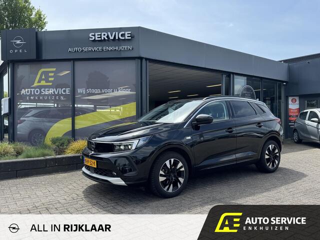 Opel Grandland Ultimate Rijklaar ! incl. beurt en garantie | SUPER LUXE | Leer stoelkoeling en verwarming | Electrische klep | Full LED | Camera's | Carplay en Android