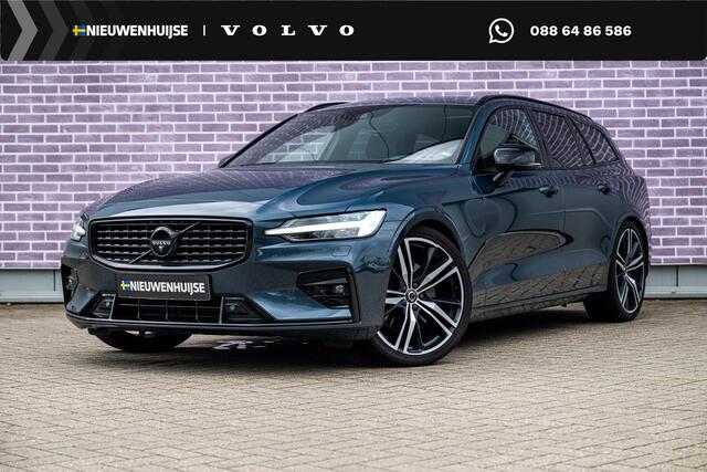 Volvo V60 Design | Panoramadak | Trekhaak | 360 Graden Camera | Head-up Display | Parkeerverwarming | Gelamineerd Glas | BLIS | Cruise Control Adaptief | Elektrisch Verstelbare stoelen