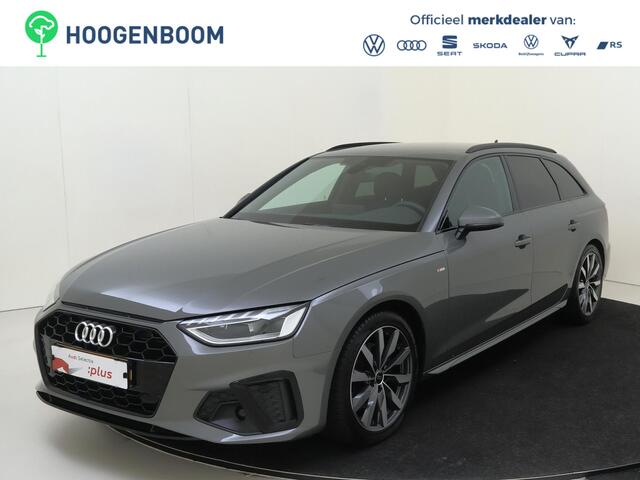 Audi A4 5 TFSI S edition Competition | Navigatie Plus | Virtual cockpit Plus | Stoelverwarming | 3-zone airco | Elektrische achterklep | Full LED verlichting | Optiek zwart |
