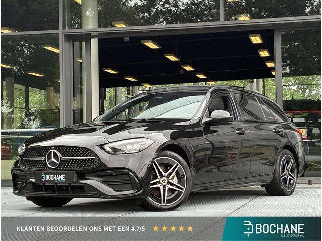Mercedes-Benz C-Klasse 312PK | Trekhaak | Navigatie | Schuif/kanteldak | Stoelverwarming | Sfeerverlichting | Leder