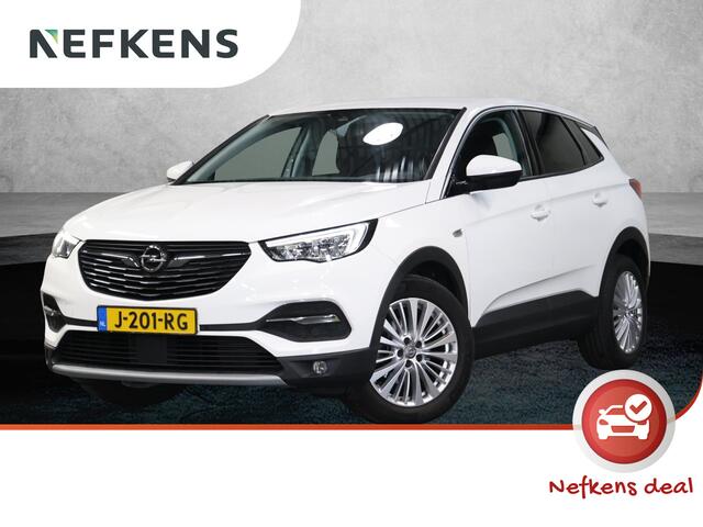 Opel Grandland X | 1ste eigenaar | Trekhaak | AppleCarplay/AndroidAuto | Camera | Climate Control | Cruise Control | Dodehoekdetectie | LED lampen | 18"LMV | Navigatie | Parkeersensoren | DAB Radio | Isofix | Privacy Glass |