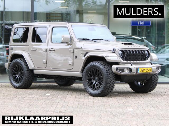 Jeep Wrangler 380 Brute Custom Conversion Skyview | Alcantara / Treeplanken / 20inch / Full Option