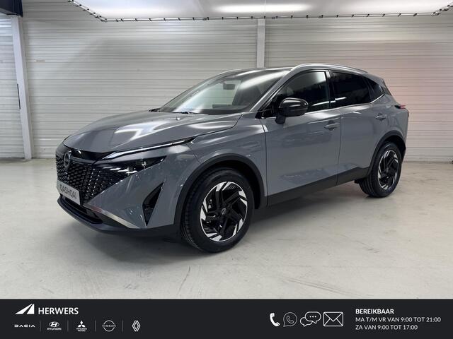 Nissan Qashqai ic N-Connecta / ¤5.000,- Nissan Voorraadvoordeel / Nieuw uit Voorraad Leverbaar / Google Maps Navigatie / 360 Graden Camera / Stoel- en Stuurverwarming / Verwarmde Voorruit / Adaptive Cruise Control /
