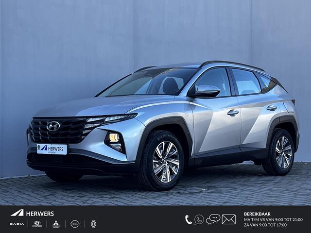 Hyundai Tucson 230pk Comfort / Fabrieksgarantie tot 02-2028 / Dealer onderhouden / 1.650kg trekgewicht / Navigatie / Achteruitrijcamera / Apple Carplay Android / 17" LM wielen /