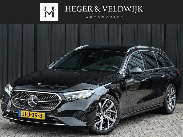 Mercedes-Benz E-Klasse anoramadak | Distronic | Ambiance interieur | Burmester 4D Sound |  Stoelverwarming | Camera | Trekhaak