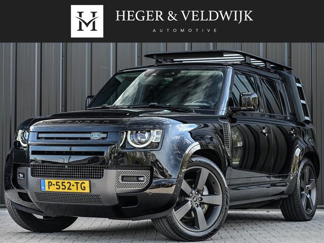 Land Rover Defender E | NL-Auto | Panoramadak | 1e Eigenaar | Led | Trekhaak | Keyless entree | 360 camera | Meridian surround | Ambiance interieur |