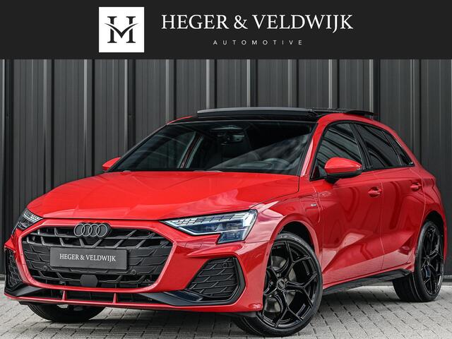 Audi A3 Sportback on Competition | Panoramadak | 5 jr garantie | Ambiance interieur | Active Cruise | Sonos Sound | S-Seats + Memory | Head-Up | Camera | Stoelverwarming | Keyless