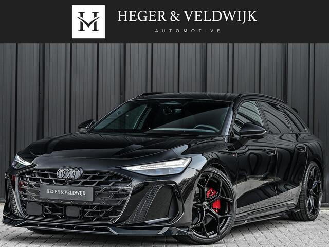 Audi A6 .0 TFSI 368PK Quattro S-Edition Panoramadak | Luchtvering | Head-up display | 6-cilinder | Stoelgeheugen | 4-Wiel besturing | Tech Pro | Adaptive cruise control | B&O audio | S-stoelen | Ambiance verlichting | Carbon inleg | Styling kit | 4-Zone cl