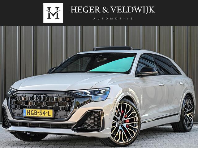 Audi Q8 e quattro Pro Line S Competition | Advanced onderstel | NL auto |  Audi exclusive color  | B&O Sound | Memory pack | Panorama dak | Head-up | Valcano s-seats | Trekhaak | Adaptive cruise | Ambiance interieur