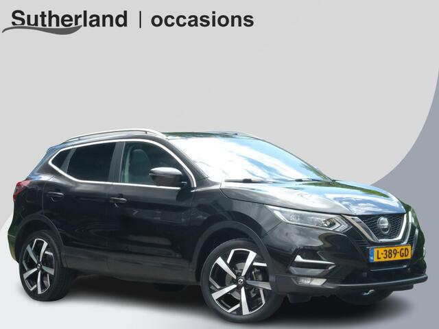 Nissan Qashqai ium Edition 140PK | Lederen bekleding | Panoramadak | 360 Camera | Stoelverwarming | Navigatie | CarPlay | LMV 19" | LED