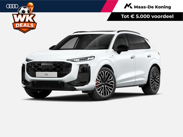 Audi Q3 kW e-hybrid S edition 272 PK · Tech pro · Glazen panoramadak · MMI experience pro