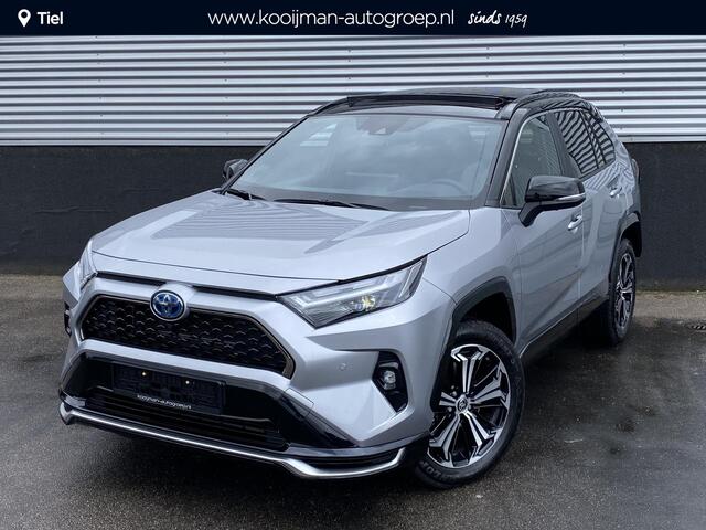 Toyota RAV4 Hybrid AWD Bi-Tone Plus Schuif/kanteldak, Vol luxe! Stoelkoeling + verwarming, 360" Camera, Dodehoekdetectie, HUD, Seat memory,