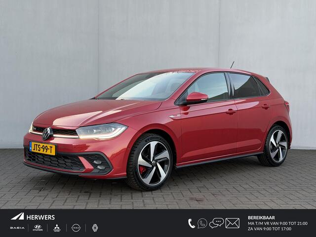 Volkswagen Polo PK DSG / Adaptief Onderstel DCC / Adaptive Cruise / Navigatie / Virtual Cockpit / Sportstoelen / Apple Carplay & Android / Stoelverwarming / 1.200 kg trekgewicht / Dodehoek Detectie / Park Assistent /