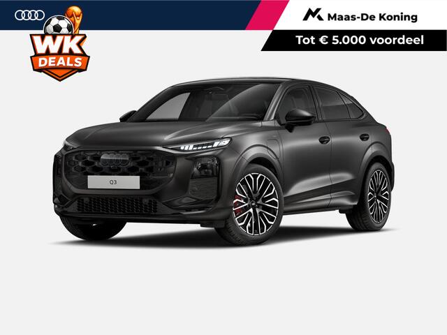 Audi Q3 ck 1.5 200kW e-hybrid S edition 272 PK · Tech pro · MMI experience pro · Glazen panoramadak