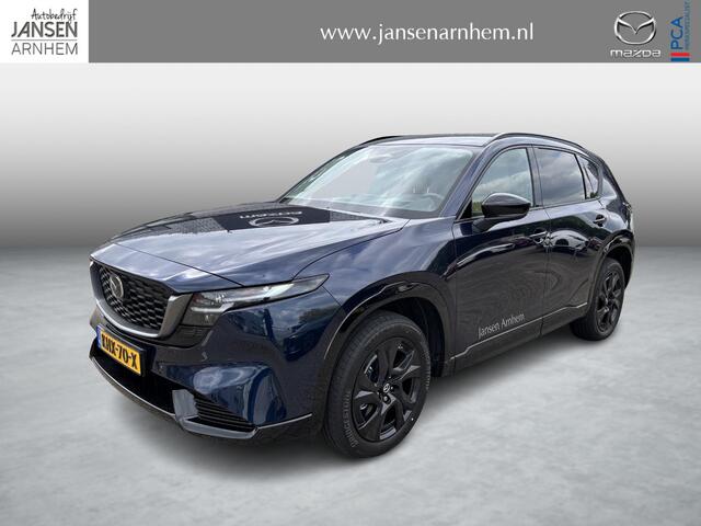 Mazda CX-5 CTIV G 141 M HYBRID Homura , Demovoordeel ¤ 1.000-, Tan Leder, Adap.Cruise, Navi, Apple Carplay, 360 Camera, Bose, PDC, HUD, Stoelverwarming/ventilatie, 19" LMV