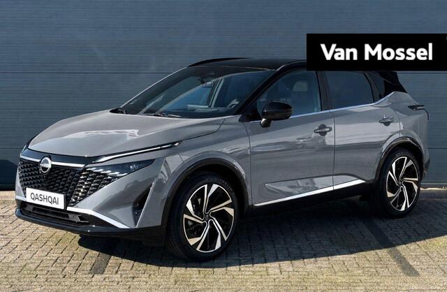 Nissan Qashqai ic Tekna Plus 158PK | Rijklaarprijs! | Head-Up Display | BOSE Audio | Panoramadak | Stoel,- Stuur en Voorruitverwarming | 20'' Inch Velgen | Apple CarPlay & Android Auto | Nieuw uit voorraad leverbaar!