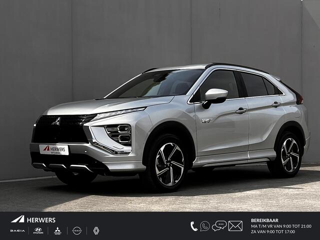 Mitsubishi Eclipse cutive / 360° Camera / Elektrisch Bedienbare Bestuurdersstoel / Stoelverwarming / Achterbank Verwarming / Navigatie / Premium Audio / Apple Carplay & Android Auto / 18" LM Velgen / Trekgewicht 1.500 kg /
