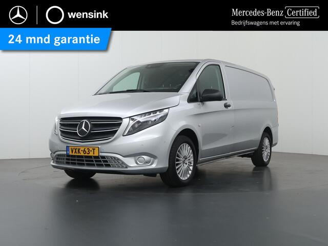 Mercedes-Benz V-Klasse 2 Lang | LM Velgen | 2-zits | Trekhaak | Carplay | LED verlichting | Spiegelpakket | Navigatie | Parkeerpakket met Camera | Alarm klasse 3 | Dodehoekassistent | Certified