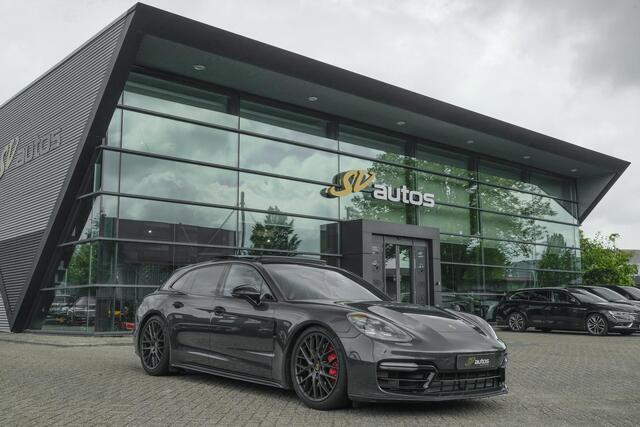 Porsche Panamera S 4.0 V8 460PK SportDesign Pano Sport Chrono Carbon Alcantara 18-weg Sportstoelen Sportuitlaat Luchtvering