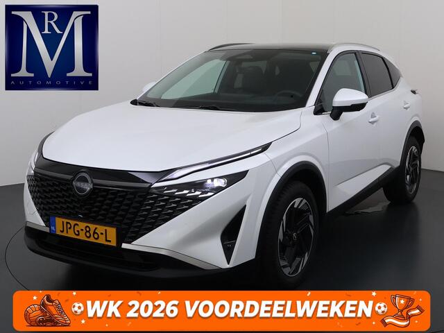 Nissan Qashqai ic N-Connecta VAN: 34.900,- VOOR: 30.877,- UW WKVOORDEEL: 4.023,- | ONDERHOUD GEHAD BIJ DE DEALER | DIRECT LEVERBAAR | FABRIEKSGARANTIE | PANORAMADAK | VOORRUITVERWARMING | STOEL- & STUURVERWARMING | 360° CAMERA | DODEHOEKDETECTIE | HEAD-UP