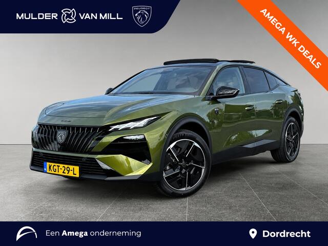 Peugeot e-408 EV 58kWh 210pk | FACELIFT! | LEDER | AGR-STOEL | FOCAL AUDIO | 360° CAMERA | SCHUIF/KANTELDAK |
