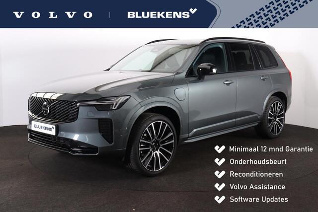 Volvo XC90 e AWD Ultra Dark Exec. Ed. - Luchtvering - Panorama/schuifdak - IntelliSafe Assist & Surround - 360º Camera - Bowers & Wilkins audio - Adaptieve LED koplampen - Verwarmde voorstoelen, stuur & achterbank - Parkeersensoren voor & achter - Elektr.