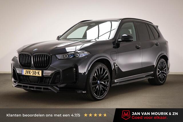 BMW X5 50e | PANORAMADAK | ACHTERBANKVERWARMING | INDIVIDUAL VOLLEDER MERINO | HEAD UP | 360 CAMERA | MAXTON | 22"
