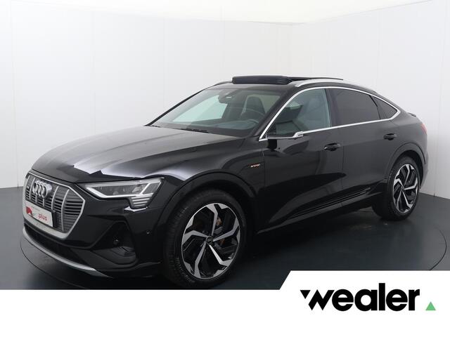 Audi e-tron 5 quattro S edition 95 kWh | 408 pk | SoH 100% | Trekhaak | Virtuele buitenspiegels | Panoramadak | Head-up display | Matrix LED koplampen |