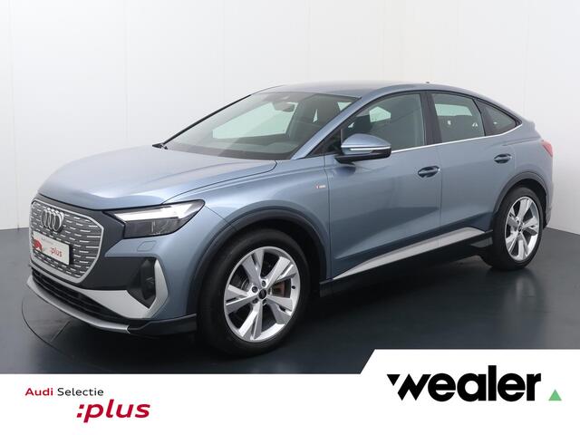 Audi Q4 Sportback S edition 77 kWh | 299 PK | SoH 100% | Dodehoek detectie | Adaptive cruise control | S line |  Climate control |