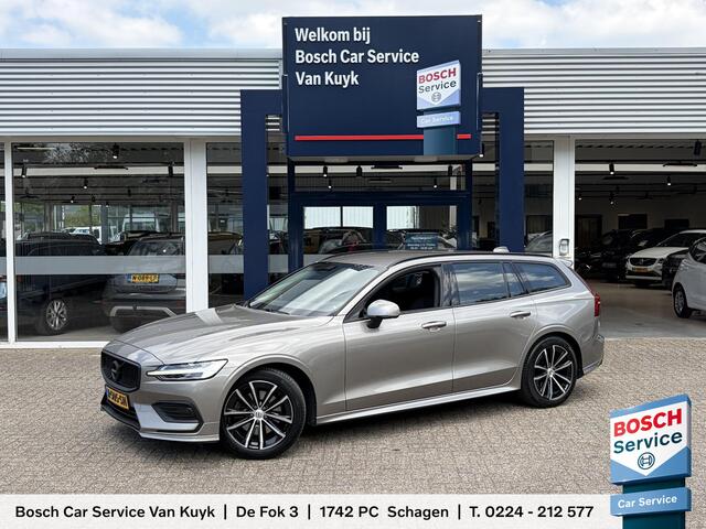 Volvo V60 mentum Advantage / Automaat / NL-Auto / Dealer-Onderhouden / Pilot-Assist / Adaptieve Cruise-Control / Stoel-/Stuurverwarming / Elektr.-Wegklapbare Trekhaak / Draadloze-Telefoonlader / Climate-Control / Standkachel / Keyless / LED / Apple-Carplay