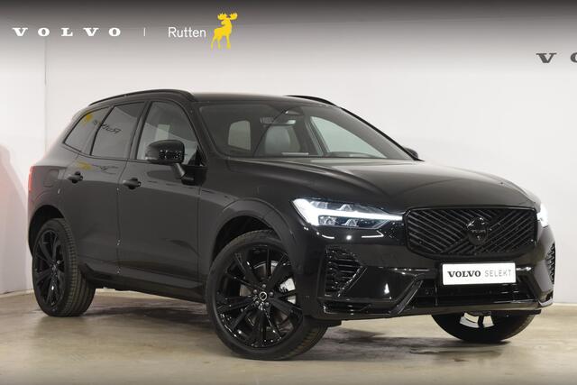 Volvo XC60 lug-in hybrid AWD Plus Black Edition / Adaptive Cruise control / Elektrische stoelen met geheugen / Stuurverwarming / Stoelverwarming v+a / 360 Camera / Harman Kardon / Semi-elektrisch inklapbare trekhaak