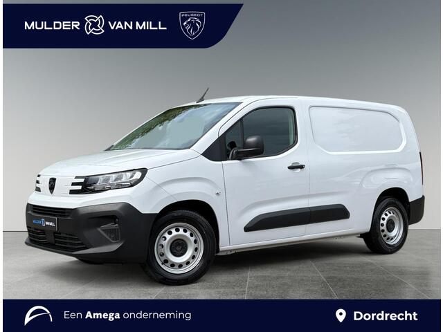 Peugeot Partner kWh 136pk | ACTIE | 8 jaar garantie | 0% financial lease | 3-zits | Houten afwerking laadruimte | ECO LED koplampen | Multimedia | Draadloze Apple Carplay en Android Auto | Achteruitrijcamera | Parkeersensoren voor en achter | Digital cock