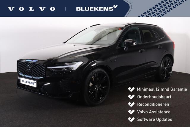 Volvo XC60 e AWD Plus Black Edition - Luchtvering - Panorama/schuifdak - IntelliSafe Assist & Surround - 360º Camera - Harman/Kardon audio - Adaptieve LED koplampen - Verwarmde voorstoelen, stuur & achterbank - Parkeersensoren voor & achter - Elektr. bedie
