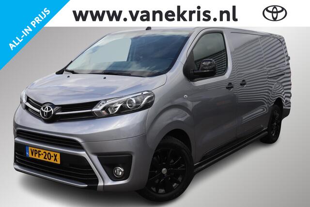 Toyota PROACE .0 D-4D Black Line, Trekhaak, Leder/ stof, NAVI, Zwarte accenten, Climate & Cruise control!