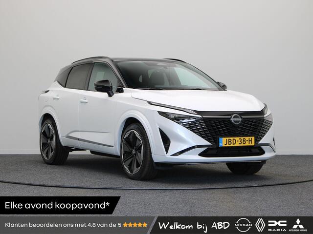 Nissan Qashqai onic N-Design | Pilot Assist | Rondomzicht Camera | Lederen bekelding | Google intergatie | Sfeerverlichting | Panorma dak | Stoelverwarming |