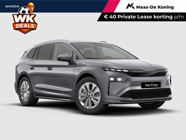 Skoda Enyaq iV on Elektromotor 210 kW / 286 PK SUV Trekhaak wegklapbaar | 3.000,- inruilbonus!!