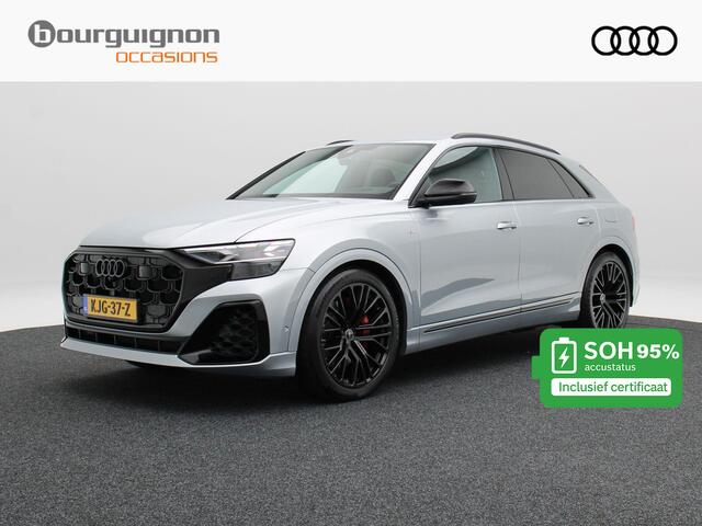 Audi Q8 e 490 Pk quattro S-Line Competition | Matrix Laser LED | Vierwielbesturing | B&O Audio | Valcona Leder | 22 Inch | Trekhaak | Head-Up | 20.328 Km!!