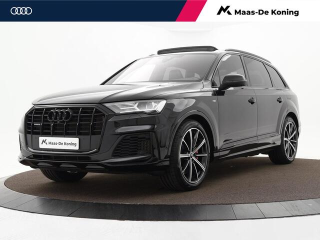 Audi Q7 e 381pk Tiptronic Quattro Pro Line S · SOH 97,2% · Panoramadak · 360 Camera · Luchtvering · Elek. Trekhaak · B&O Sound · Leder Valcona · Elek. Stoelen + Geheugen Bestuurder · 21'' Inch ·