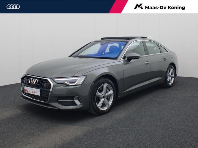 Audi A6 ne 50 TFSIe 220kW/299PK quattro S Line · 360°Camera + Parkeersensoren · Panoramadak · Trekhaak · Garantie t/m 14-04-2029 of 100000km.