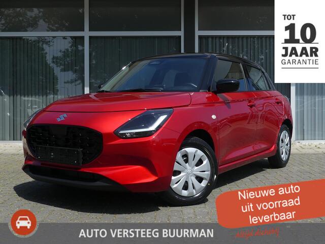 Suzuki Swift Smart Hybrid Uit voorraad leverbaar, Camera, Park. sensoren, Apple Carpl/Andr Auto, Navi