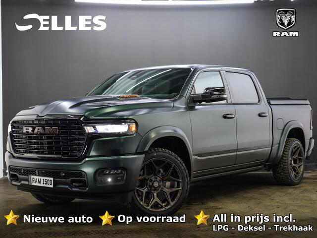 Dodge 1500 .0L HURRICANE LARAMIE Night Premium | BPM VRIJ | NIEUW | Panoramadak | Luchtvering