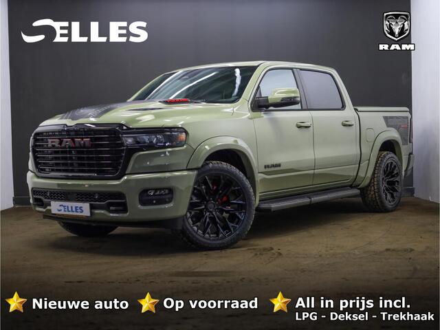 Dodge 1500 .0L HURRICANE LARAMIE Night | BPM VRIJ | NIEUW | LPG | Deksel  | Panoramadak