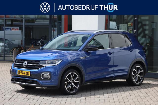 Volkswagen T-Cross K / 85kW DSG, R-Line in- en exterieur, achteruitrijcamera (rear view), digital cockpit, 18" LMV, elektrisch verstel-, verwarm- en inklapbare buitenspiegels (spiegelpakket), lendesteun, LED verlichting, parkeersensoren voor en achter (pdc